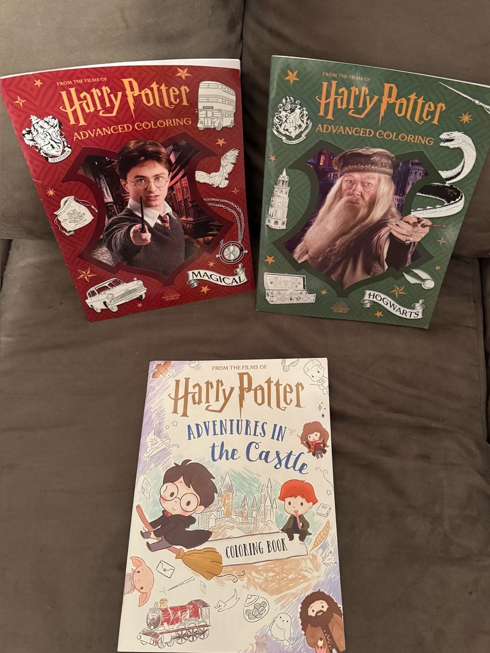 New Harry Potter Coloring Books bundle
